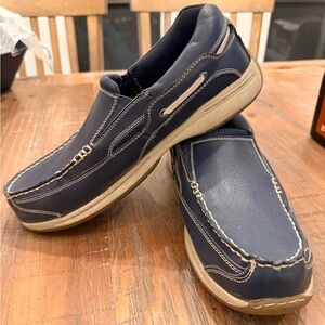 croft & barrow Navy Slip-On Men's Boat Shoes